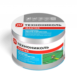 Лента-герметик самоклеящаяся Технониколь Nicoband, битумно-полимерная, 10 м x 10 см, серебристая