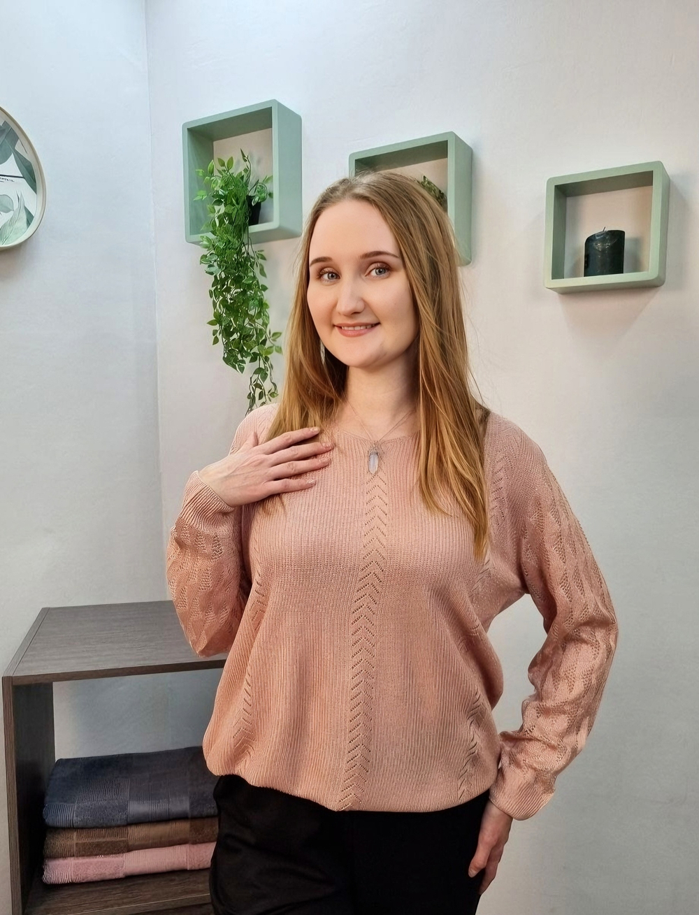 Джемпер женский "Люрекс П.Э" мысик (АН)