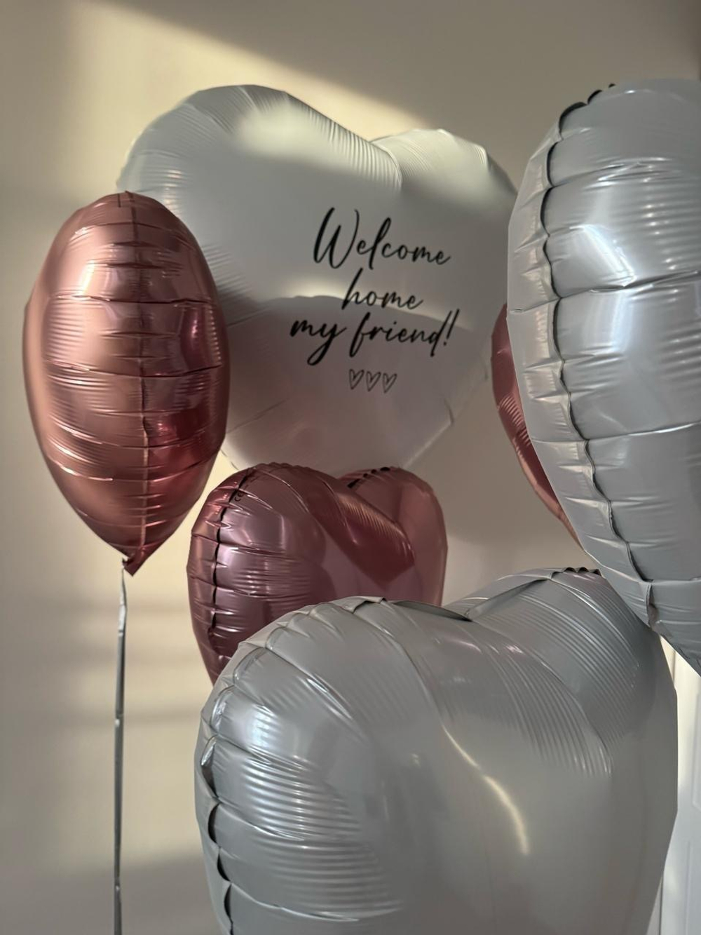 Набор шаров Парящие сердца