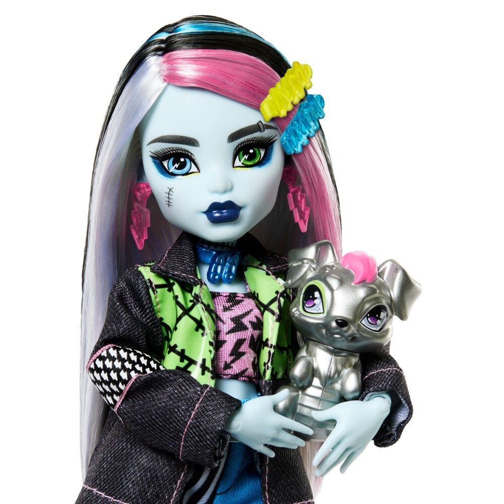 Monster High - Фрэнки Штейн базовая кукла + питомец HXH73