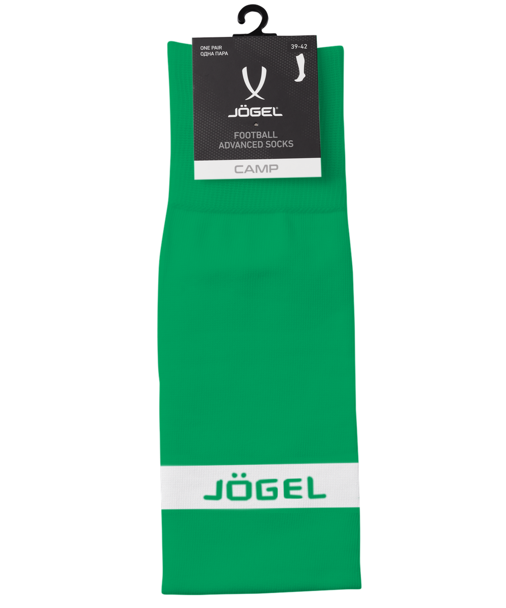 Гетры футбольные CAMP ADVANCED SOCKS, зеленый/белый
