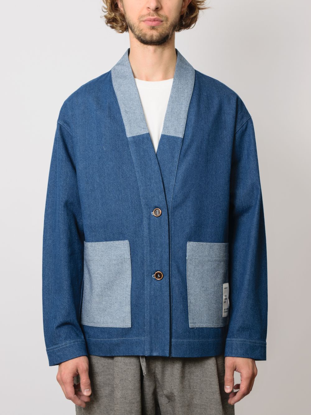 Жакет Sashina Haori Blue синий