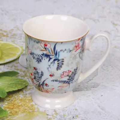 Кружка керамическая 250мл «Paradise», голубая