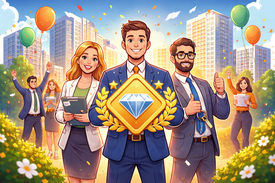 🎉 Агентство недвижимости SIBWILL получило знак качества «Бриллиантовый Стандарт - Недвижимость» и это не просто бумажка