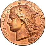 France, Agricultural Competition Medal, 1889