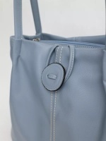 Сумка большая через плечо шоппер мешок