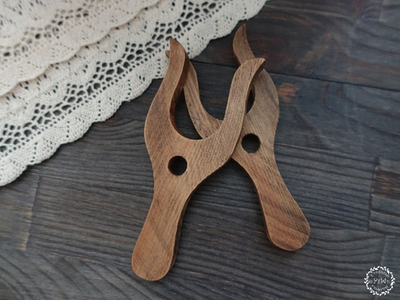 Вилочка для плетения шнура "Рогуля"