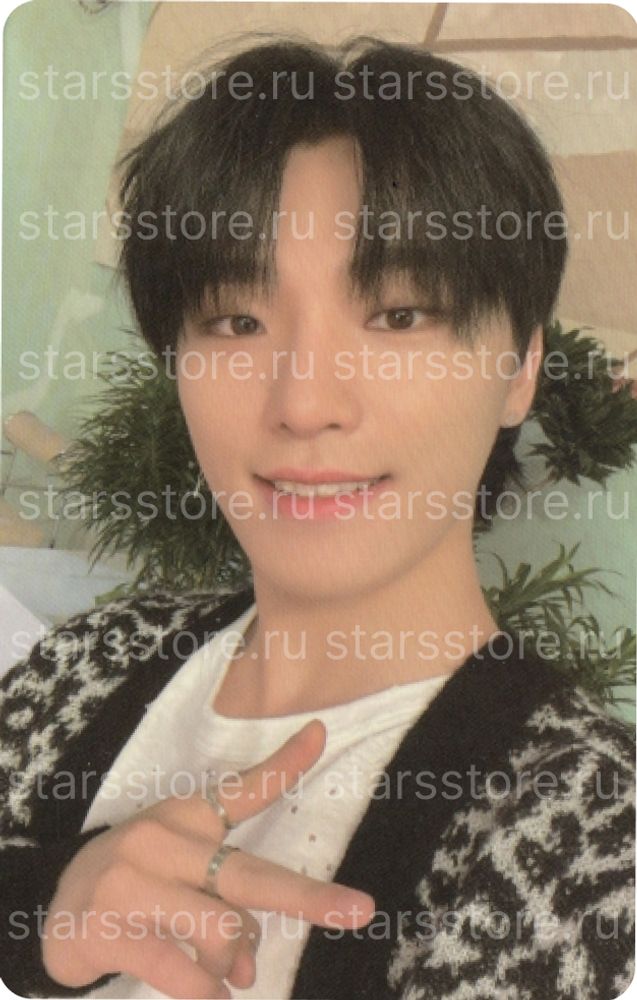 Фотокарта Dino SEVENTEEN - Attacca CARAT Ver. Фотокарта Dino SEVENTEEN - Attacca CARAT Ver.