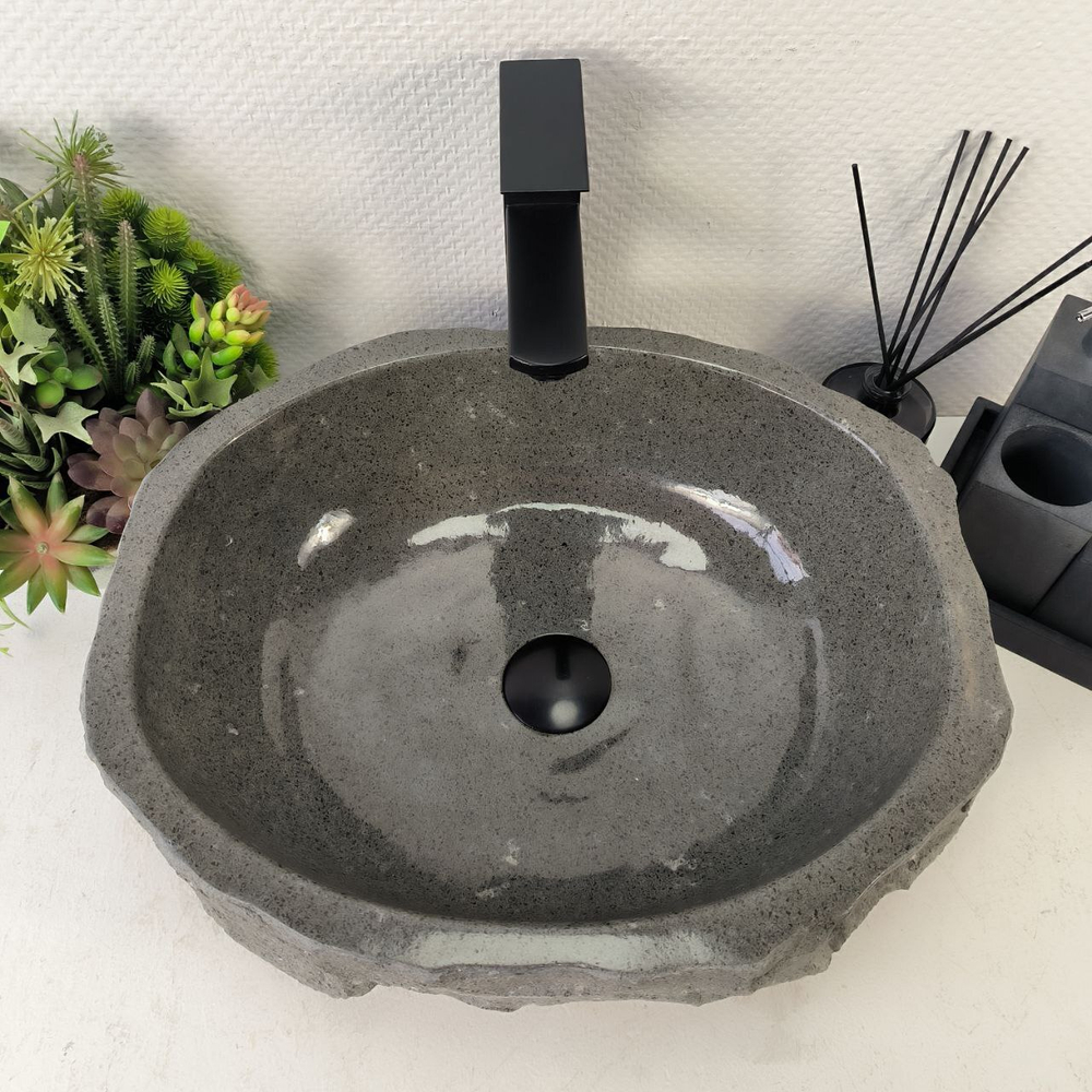 Раковина из андезита Erozy Grey EA-65054 46*38*15 0038