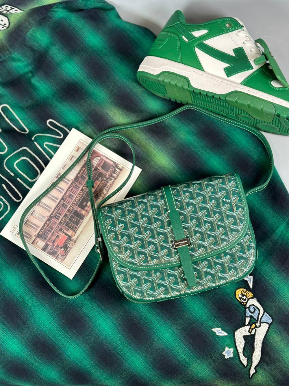 Сумка-мессенджер Goyard