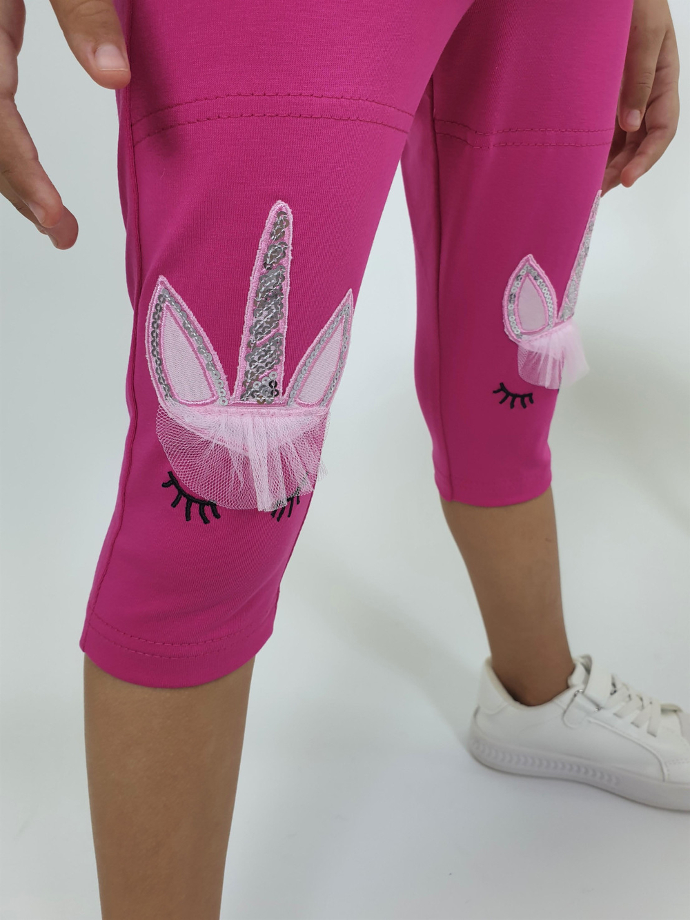 02-124-1 Комплект для девочки (фуфайка+ лосины)