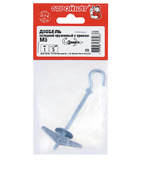 ДЮБЕЛЬ СТРОЙБАТ СКЛАДНОЙ ПРУЖИННЫЙ С КРЮКОМ М5 1ШТ 60091