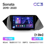 Teyes CC3 10.2" для Hyundai Sonata 2019-2020