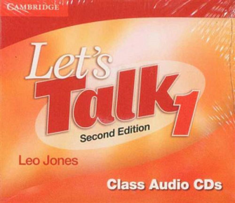 Let&#39;s Talk 2Ed 1 Cl CD x3