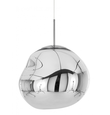 Подвесной дизайнерский светильник  MELT by Tom Dixon (серебряный)