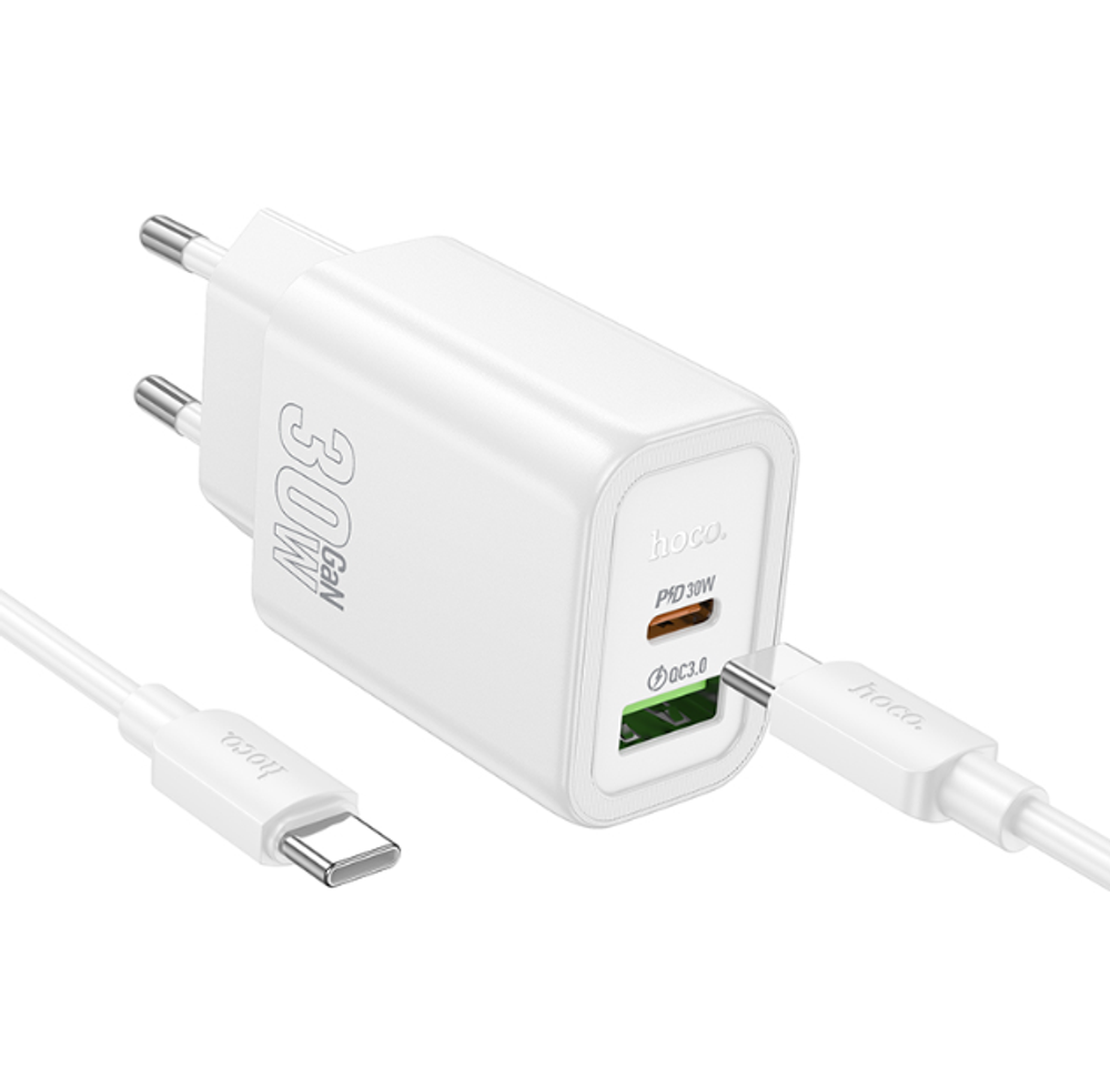 N63 Gentle PD30W+QC3.0 charger set(C to C)(EU)