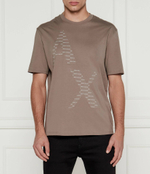 Футболка Armani Exchange - коричневый(6DZTJK ZJ3VZ)