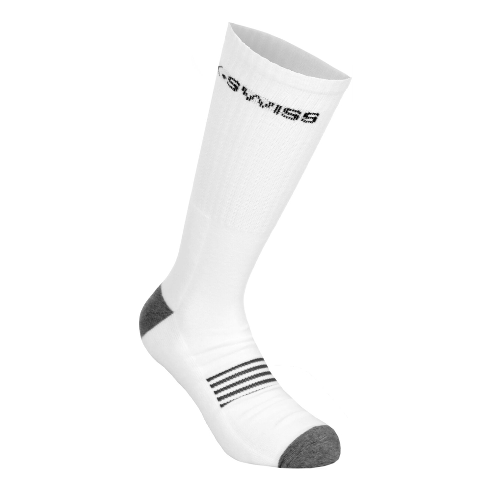 K-Swiss Tennis Socks 3 Pack - White, Black