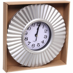 Часы настенные «Миф» D25см серебро 8836