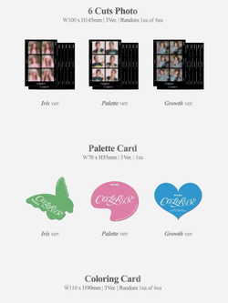 Альбом WEEEKLY - COLORISE 5th Mini Album 3 Version SET