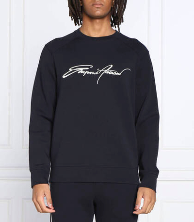 Худи Emporio Armani - темно-синий(6L1MP3 1JHSZ)