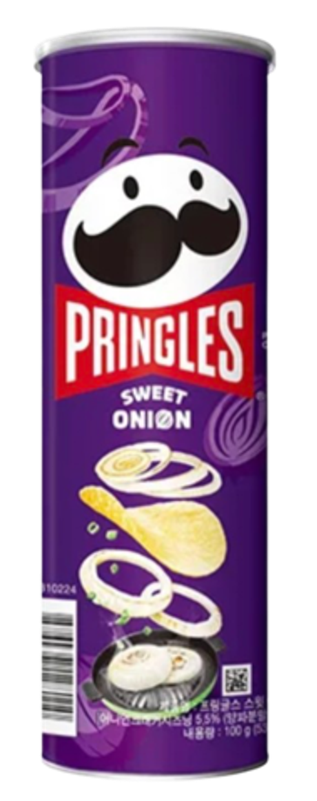 Чипсы Pringles со вкусом сладкого лука