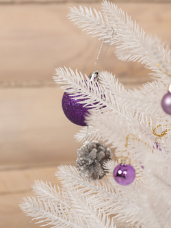 Ель искусственная Царь елка Адель белая 60 см