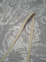 Покрывало жаккардовое двухстороннее Нежность 17-18 беж,серый 1,5 (150х200)