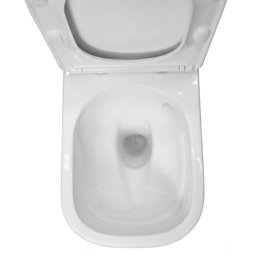 Унитаз-компакт безободковый WAVE КОСМОС/COSMO Торнадо1.0 гор,ниж,2-кн.арм,дюро,м/л,быстр