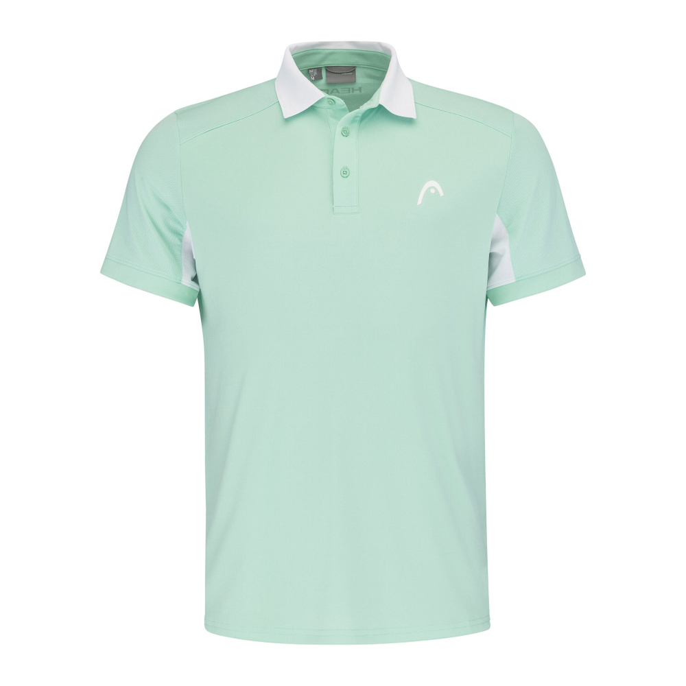 Мужское теннисное поло HEAD Slice Polo Men - Mint, White