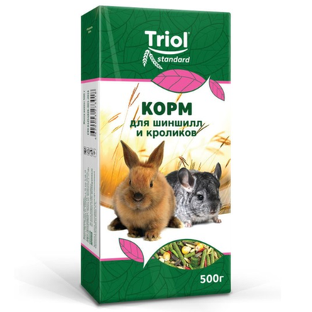 Корм Triol для шиншилл и кроликов 500 гр