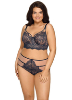 Бюстгальтер на косточках с широким поясом (Размер: 70I) (Цвет: красный)