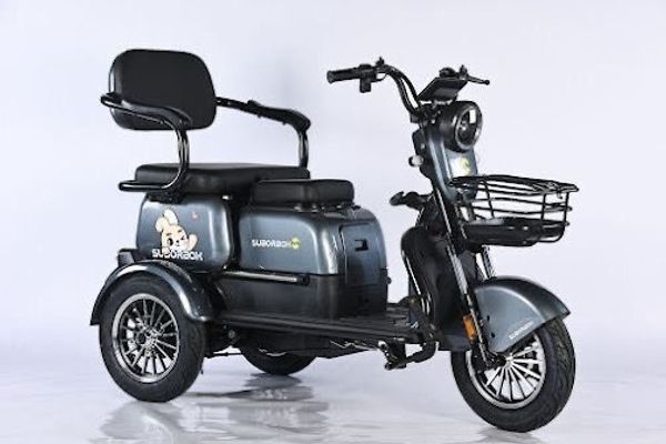 Электроскутер SUBORBOX X3 1000W (60V/23Ah) - Серый фото №1