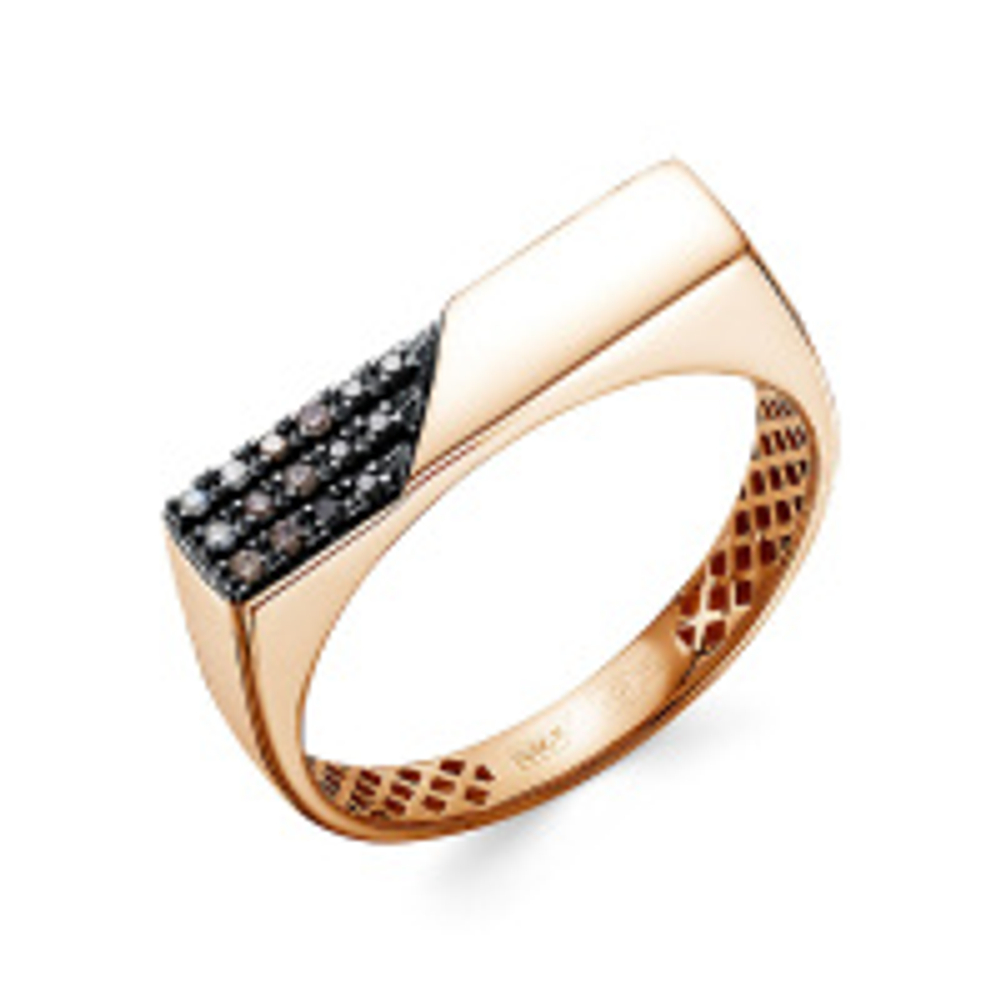 Кольцо из золота с бриллиантами