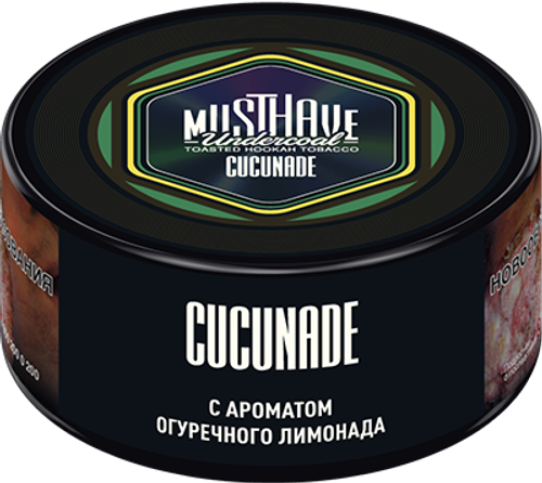 М. Табак для кальяна Must have Cucunade (Огуречный лимонад) 25гр