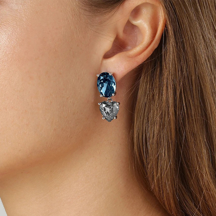 Серьги Dyrberg Kern ANETT SS ROYAL BLUE/GREY 430129