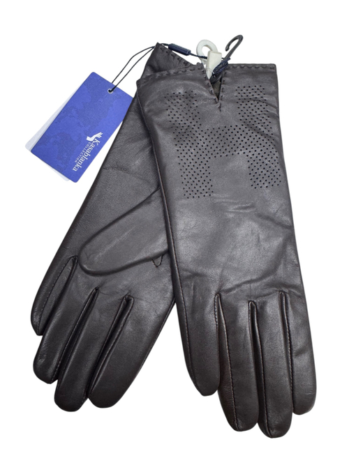 Перчатки. Женские. 3 размера. Материал верха: Кожаные люкс качества. Подклад: Трикотаж-шерсть. 5 шт в упаковке.
