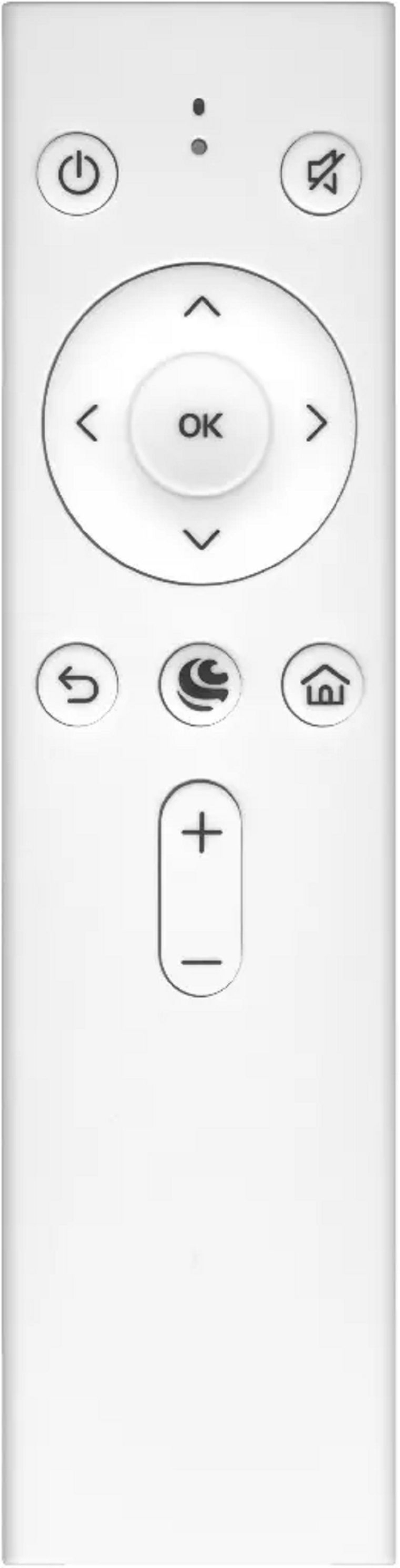 Пульт SBDV-00001W ( белого цвета ) Sber SBER Салют для DEXP / HISBERBOX / STARWIND с голосовым управлением