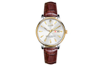 KANGOL Prestige Collection Trendy Era Automatic Mechanical Movement Genuine Leather Strap Watch Men"s Watches