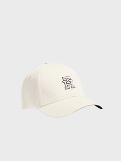 Бейсболка Tommy Hilfiger Embroidered Monogram Vanilla - One Size