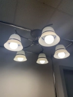 Люстра потолочная NORI  E27*5*60W х