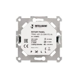 INTELLIGENT ARLIGHT Роторная панель TRIAC-601-33-DIM-PD-IN (230V, 1x1A, Механизм) (IARL, IP20 Металл, 3 года) 048893