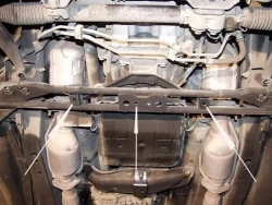 Защита картера Sheriff для Infiniti FX45 (S50) 2003-2008 арт.15.1038