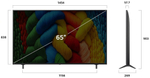 Телевизор LG 65NANO80A6B 165 см черный