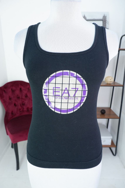 Топ Emporio Armani с принтом 44 размер