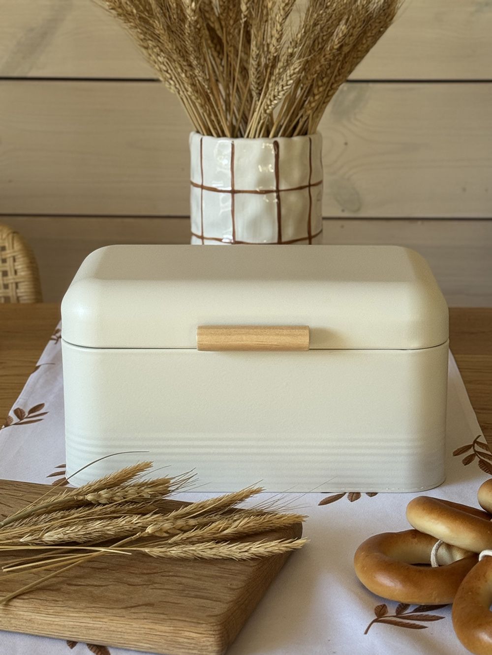Хлебница Irmel 30х20х16 см, молочная