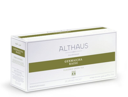 Чай зеленый Althaus Grand Pack Genmaicha Raisu в пакетиках для чайника, 20 шт