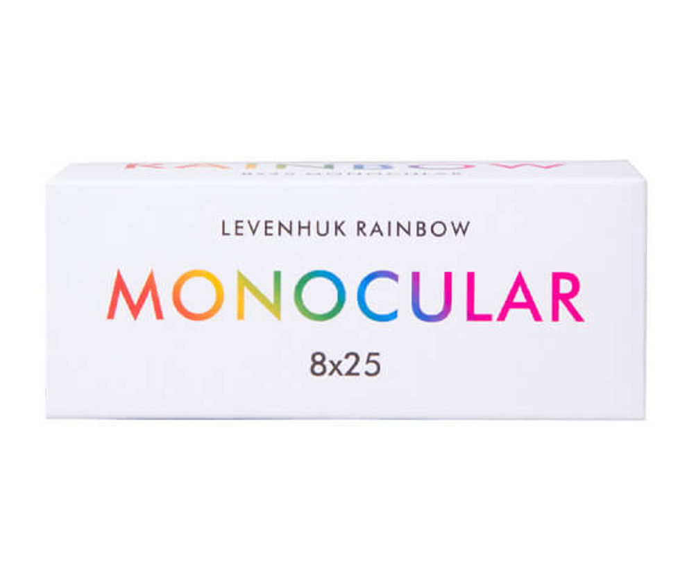 Монокуляр Levenhuk Rainbow 8x25 Red Berry - фото 9