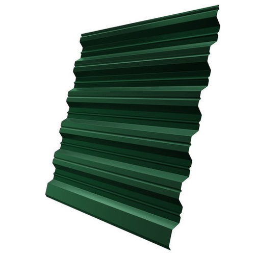 Профнастил НС35 Железный Форт Pe 0,8 мм RAL 6005 зеленый мох