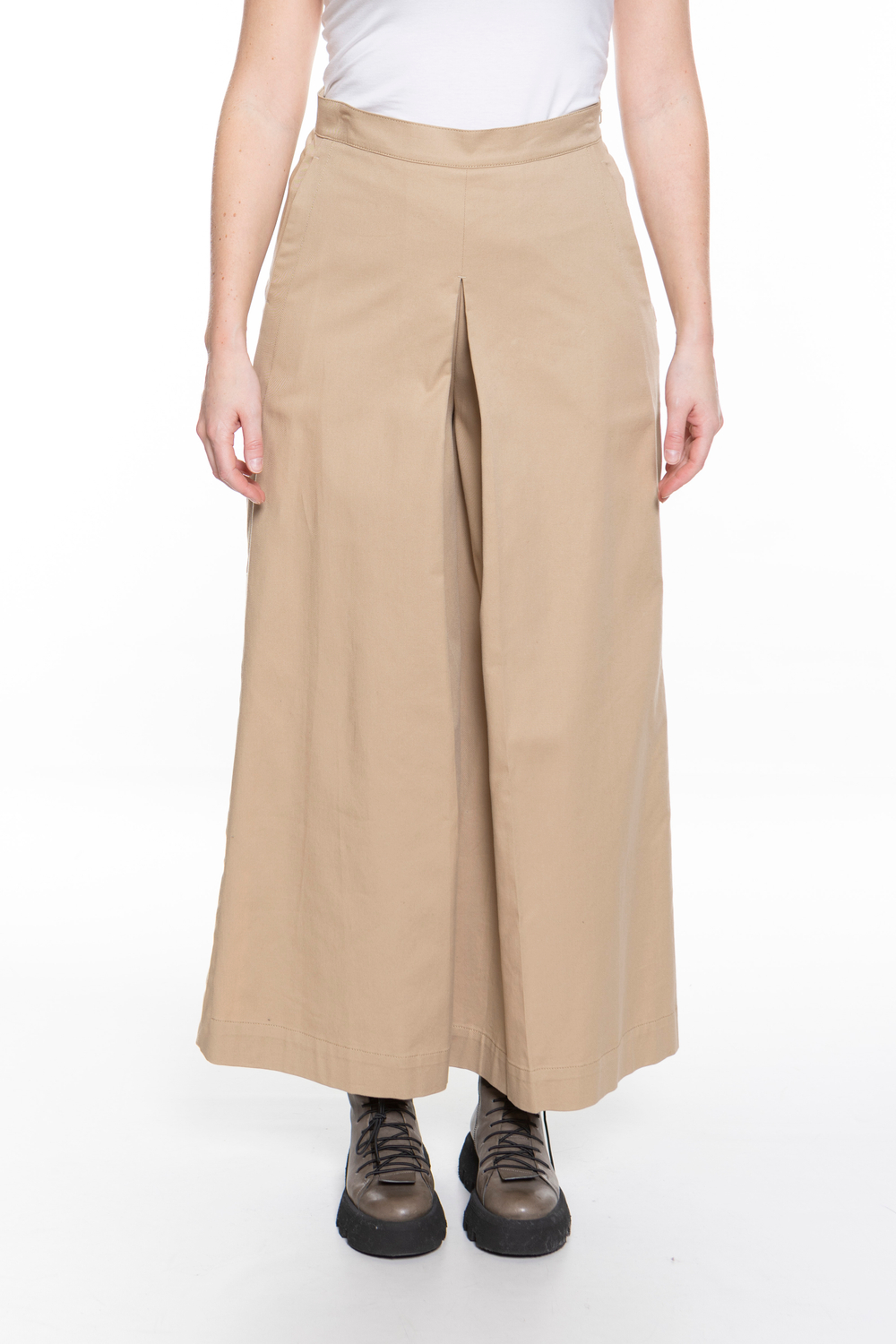 ШИРОКИЕ БРЮКИ ИЗ ХЛОПКА